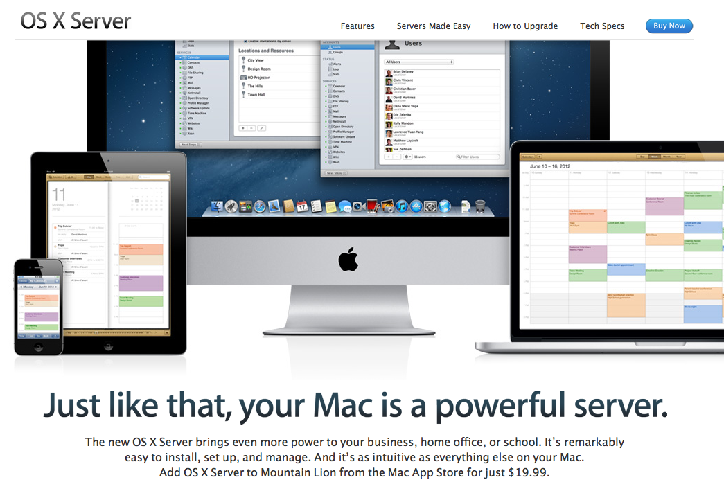 OS X Server (Mountain Lion) – Powerful and Cheap!