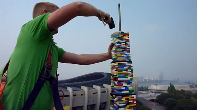 How Tall Can a Lego Tower Be Before It Crushes Itself?