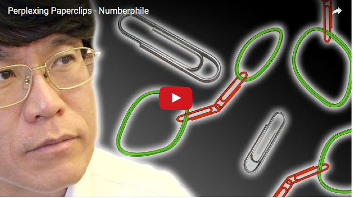 Perplexing Paperclips – Numberphile – YouTube
