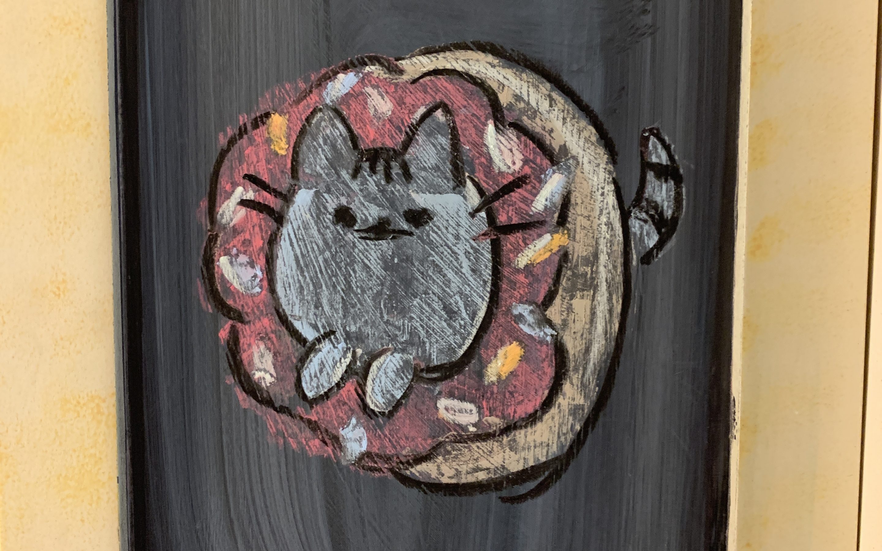 Pusheen donut cat
